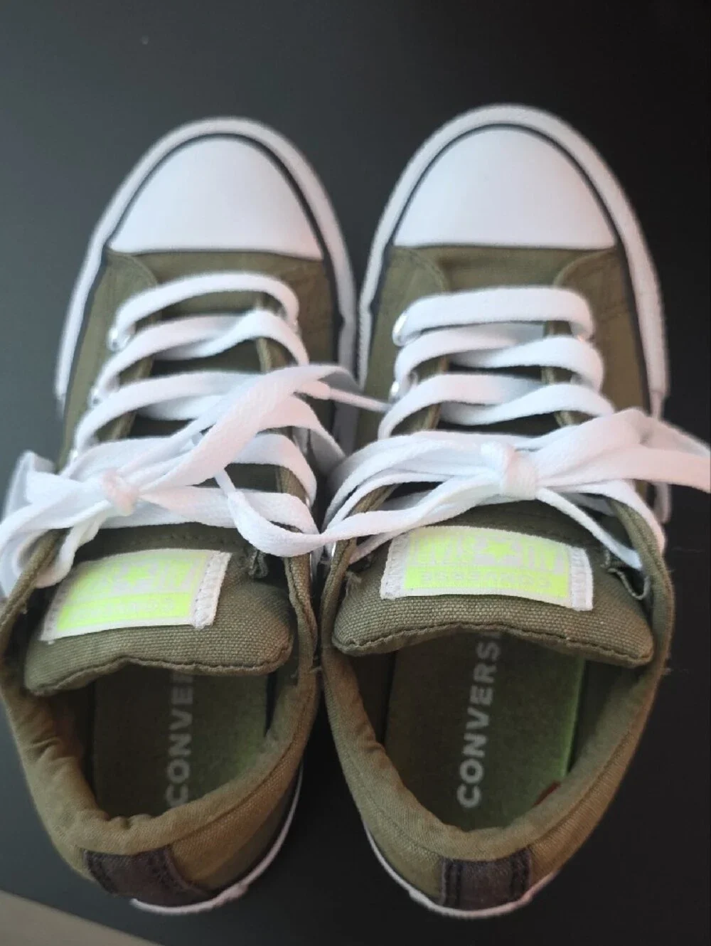 Converse Chuck Taylor All Star Street Low-Top Sneakers  Olive Green